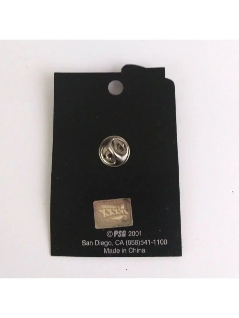 New PSG NFL Super Bowl 2001 New England Patriots Rams Pin XXXVI 36 New Orleans